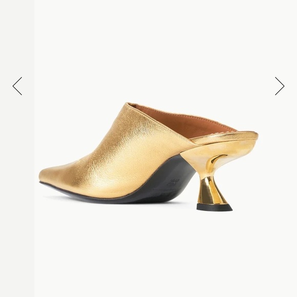 STAUD metallic leather mule. 38 - Picture 4 of 17